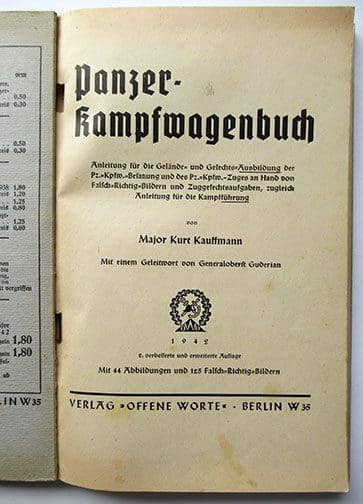 Panzerkampfwagenbuch 0522 Sta 2