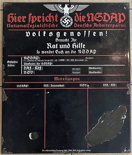 NSDAP announce II 0722 AL 1