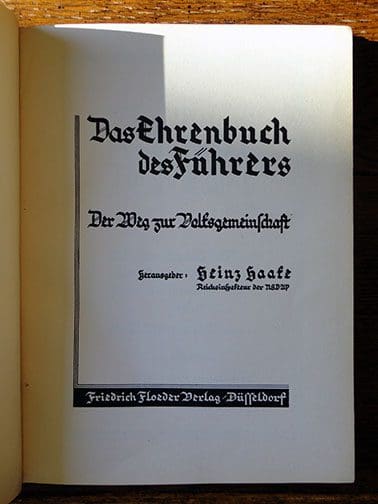 Ehrenbuch AH Special 0922 5