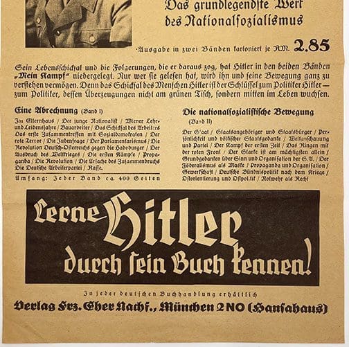 Mein Kampf poster 0922 AL 3