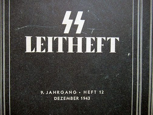 12 1943 SS Leitheft 1122 Sta 2