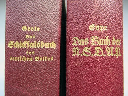 2vol Buch NSDAP 1122 Sta 1