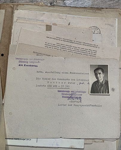 SS Nuremberg Trial file 1122 TD 15