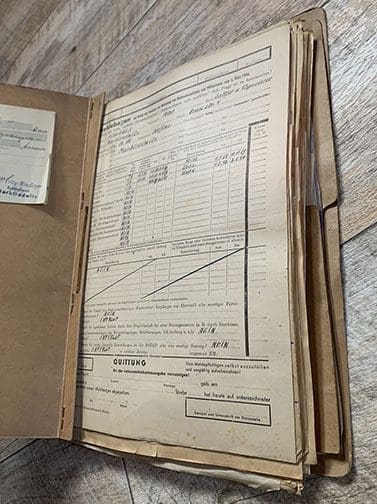 SS Nuremberg Trial file 1122 TD 3
