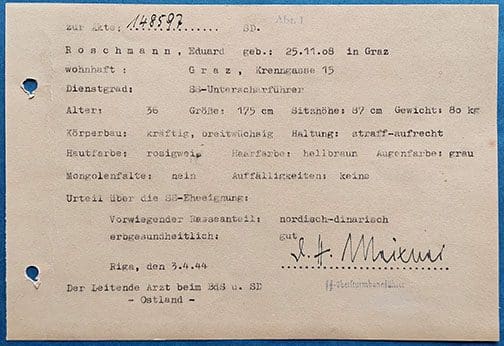 Eduard Roschmann 0423 JL 6
