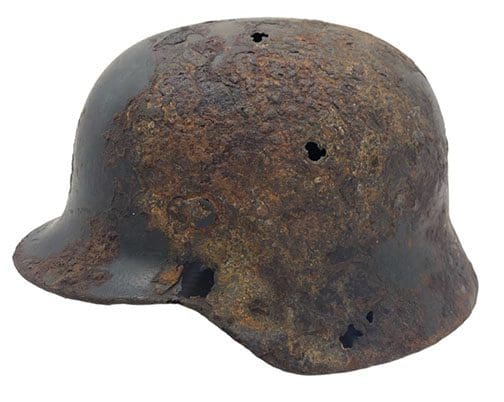 M40 Waffen SS helmet 0423 AL 4