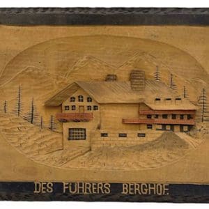 carved Berghof plaque 0423 AL 1