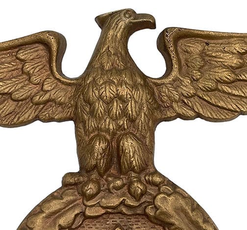 early NSDAP brass eagle 0823 AL 3