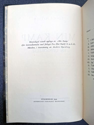 Sweden 1st edition 1934 6