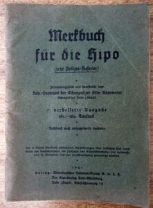 Police Merkbuch 0124 Sta 1