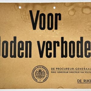 Dutch sign 0724 AL 1