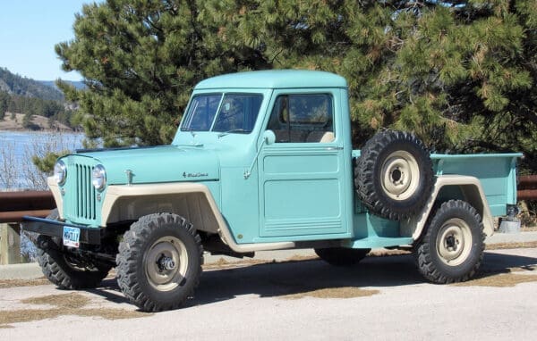 1948 WILLYS PICKUP FRAME UP RESTORATION & MATCHING BOAT