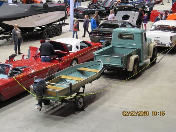 1948 WILLYS PICKUP FRAME UP RESTORATION & MATCHING BOAT - Image 17