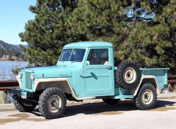 1948 WILLYS PICKUP FRAME UP RESTORATION & MATCHING BOAT - Image 19