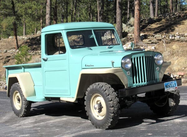 1948 WILLYS PICKUP FRAME UP RESTORATION & MATCHING BOAT - Image 2