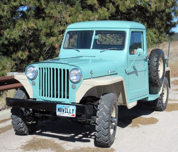 1948 WILLYS PICKUP FRAME UP RESTORATION & MATCHING BOAT - Image 3