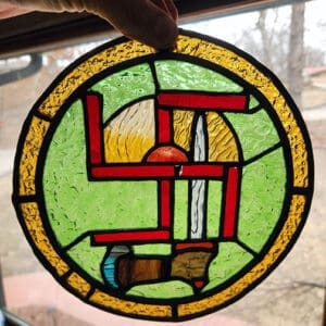 Stained glass 0325 Pi 2