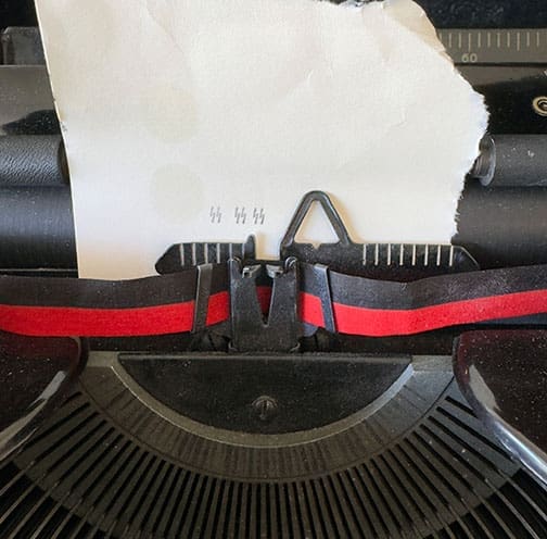 SS typewriter 0425 AL 10