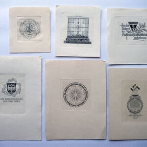 6x Exlibris 0725 1