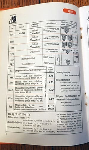 Eickhorn catalog 1025 Pi 15