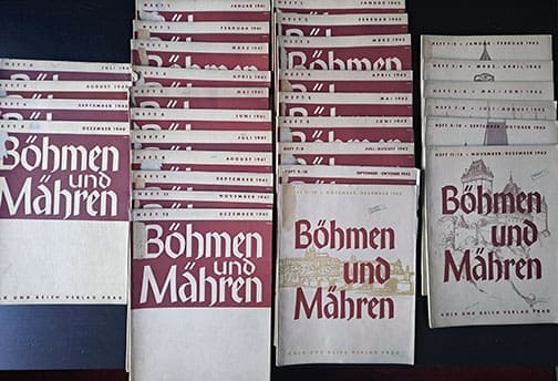 30x Bohemia Moravia 1125 MK 1