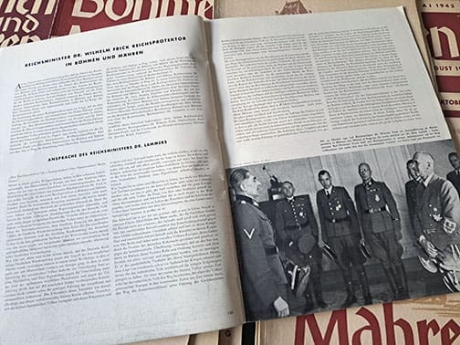 30x Bohemia Moravia 1125 MK 14