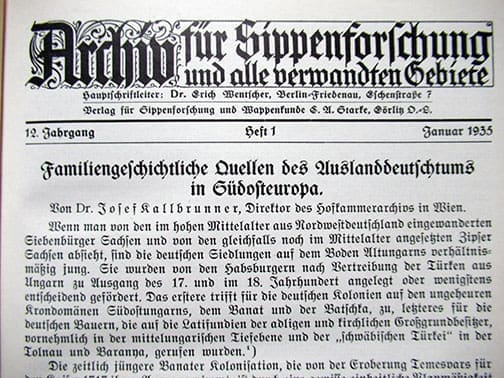 9x Archiv Sippe 1025 7