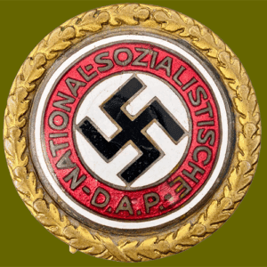 Golden party badge 1025 AL 1