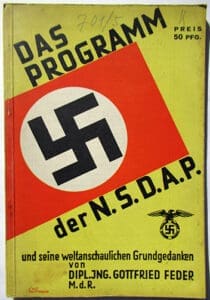 NSDAP Program 1025 1