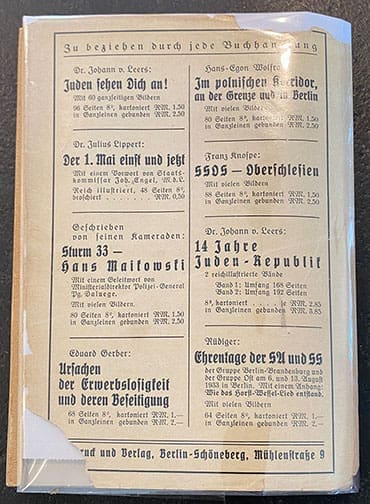 Jew Rasseschaender 1125 HC 11