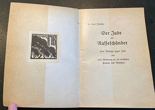 Jew Rasseschaender 1125 HC 4