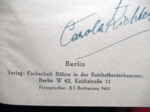 6x Buehnenjahrb 0126 9