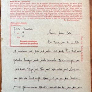 Buchenwald letter 0426 LF 1