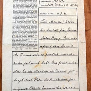Dachau letter 0426 LF 1