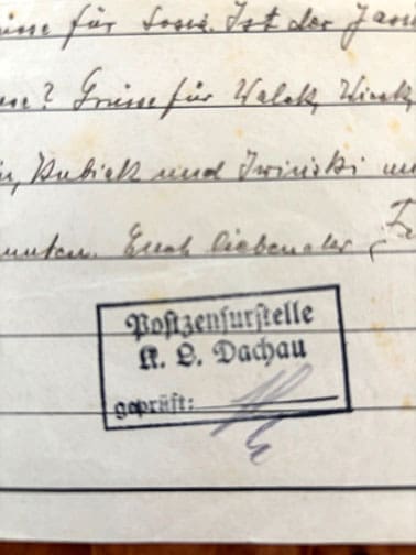 Dachau letter 0426 LF 4