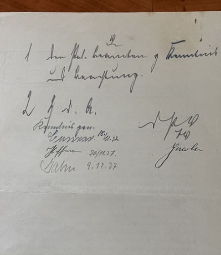 Gestapo order 0726 LF 4